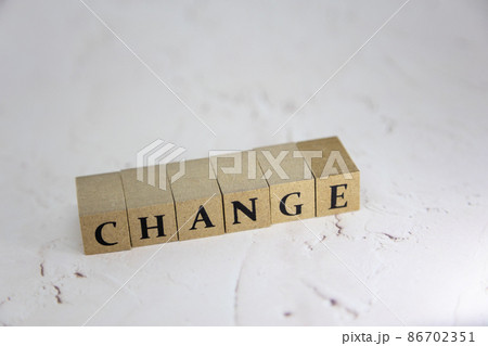 文字ブロック CHANGE 文字ブロック CHANGE 86702351