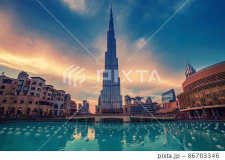 Burj Khalifa in Dubai Burj Khalifa in Dubai 86703346