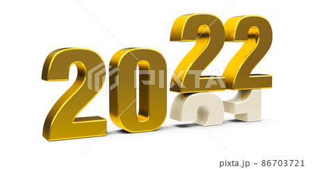 Gold New year 2021-2022 Gold New year 2021-2022 86703721