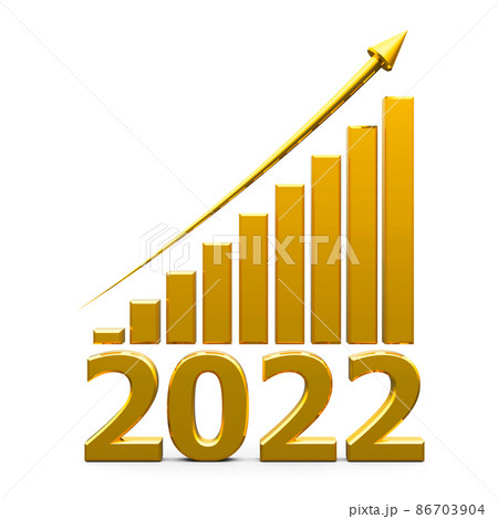 Business graph up with 2022 86703904