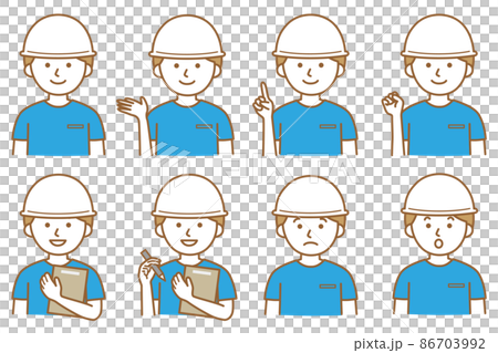 People shirt short sleeve helmet hat AI material illustration vector People shirt short sleeve helmet hat AI material illustration vector 86703992