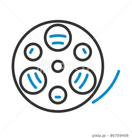 Movie Reel Icon Movie Reel Icon 86709406