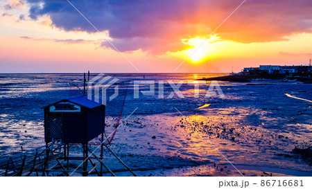 有明海の夜明け 有明海の夜明け 86716681