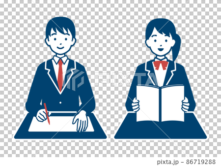 Student illustration material - Stock Illustration [86719288] - PIXTA