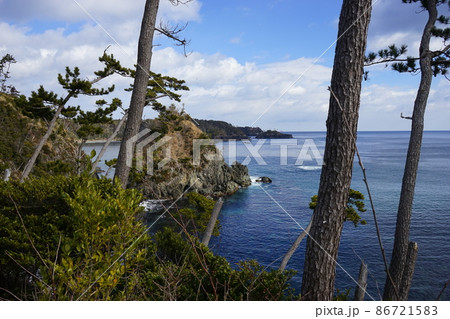 二月の気仙沼大島 86721583