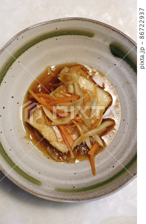 厚揚げ野菜餡かけ 厚揚げ野菜餡かけ 86722937