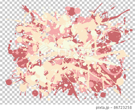 Pop splash background decoration, dripping ink, splashes with momentum 86723258