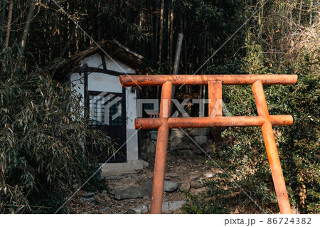 神社　日本の風景　景色 86724382