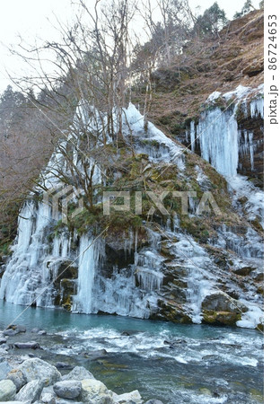 三十槌の氷柱 埼玉 三十槌の氷柱 埼玉 86724653