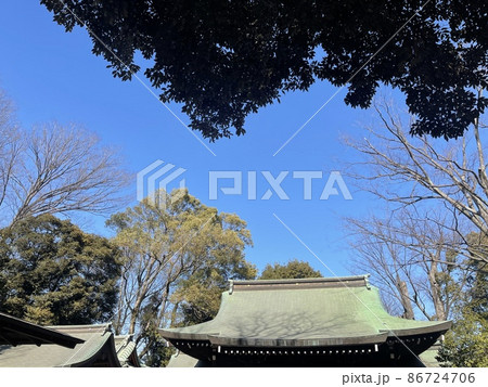 冬の川越氷川神社 冬の川越氷川神社 86724706
