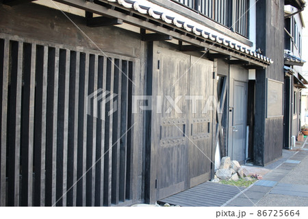 昭和の家屋 木造家屋 城下町 古民家 昭和の家屋 木造家屋 城下町 古民家 86725664