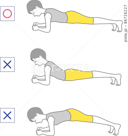 自宅でできる体幹トレーニング 86726227