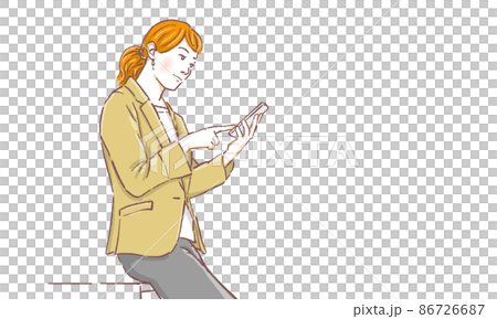 人物のドローイング 86726687