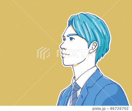 人物のドローイングのイラスト素材
