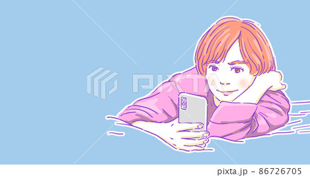 人物のドローイング 86726705