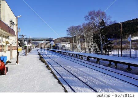 冬のトマム駅構内 冬のトマム駅構内 86728113