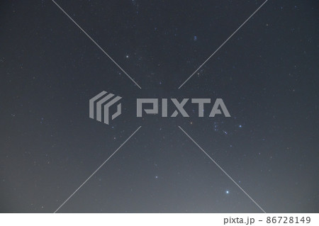 北杜市白州町、冬のダイヤモンド 86728149