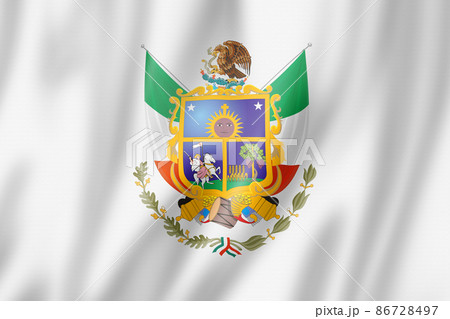 Queretaro state flag, Mexico 86728497
