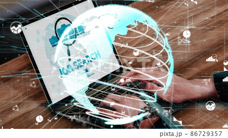 Human Resources and People Networking conceptual 86729357