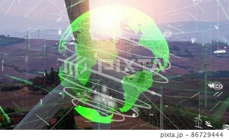 Environmental conservation technology and approaching global sustainable ESG 86729444