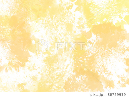 水彩背景　イエロー 86729959