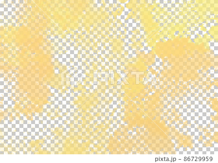 水彩背景　イエロー 86729959