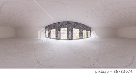 360 degree full panorama environment map of empty office loft interior with white tiled floor and bright day lighting 3d render illustration hdri hdr vr virtual reality content 360 degree full panorama environment map of empty office loft interior with white tiled floor and bright day lighting 3d render illustration hdri hdr vr virtual reality content 86733074