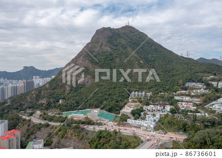 Shun Lee district at kwun tong, Hong Kong 30 Jan 2022 86736601