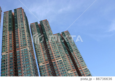 a Real estate modern condominium at Tseung Kwan O, 13 July 2004 a Real estate modern condominium at Tseung Kwan O, 13 July 2004 86736636