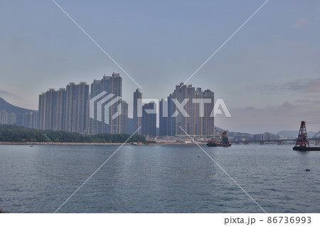 LOHAS Park, A large residential precinct in Tseung Kwan O, Hong Kong 21 Nov 2021 LOHAS Park, A large residential precinct in Tseung Kwan O, Hong Kong 21 Nov 2021 86736993
