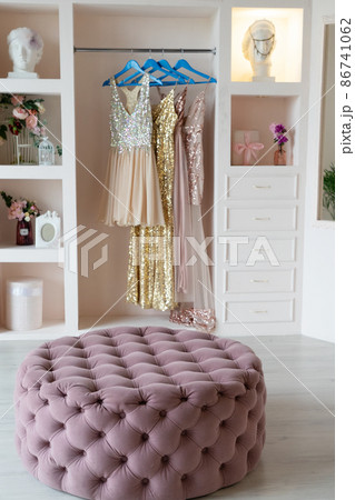 wardrobe with clothes wardrobe with clothes 86741062