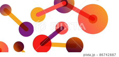 Network concept abstract background. Dots connection. Big data idea. Business template for wallpaper, banner, background or landing Network concept abstract background. Dots connection. Big data idea. Business template for wallpaper, banner, background or landing 86742887