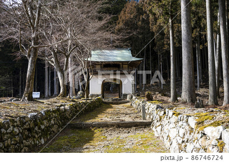 冬（2月）の古知谷阿弥陀寺（こちだにあみだじ） 86746724