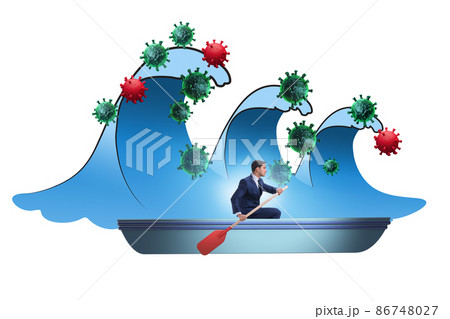 Concept of covid wave in coronavirus pandemic Concept of covid wave in coronavirus pandemic 86748027
