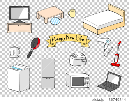 Hand-painted / new life set (colored) 86749844