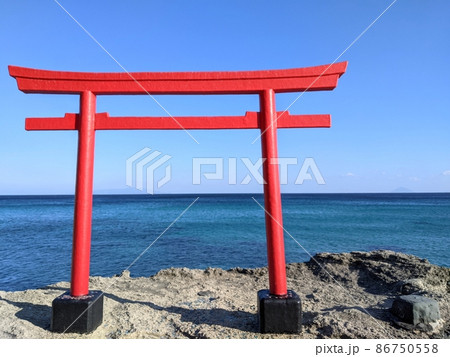 海にある鳥居 86750558