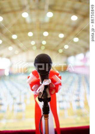 入学式　卒業式　マイク　男児用 86750849