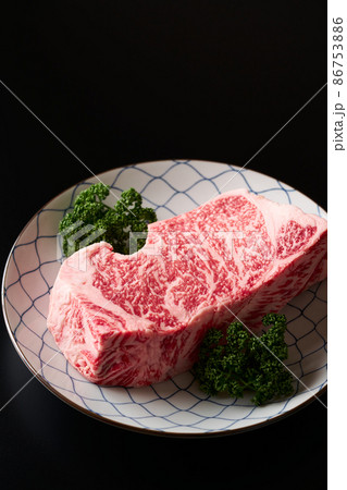 国産黒毛和牛　サーロインステーキ　ブロック1kg 86753886