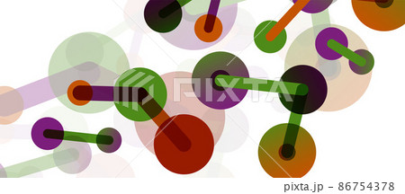 Network concept abstract background. Dots connection. Big data idea. Business template for wallpaper, banner, background or landing Network concept abstract background. Dots connection. Big data idea. Business template for wallpaper, banner, background or landing 86754378