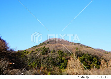 岩船総合運動公園からみる大明神山 86754515