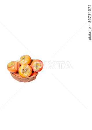 柿 かき カキ 秋の味覚 秋の果物 果物 果実 柿の写真 柿 かき カキ 秋の味覚 秋の果物 果物 果実 柿の写真 86754672