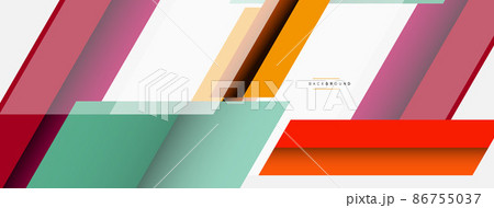 Background. Geometric diagonal square shapes and lines abstract composition. Vector illustration for wallpaper banner background or landing page Background. Geometric diagonal square shapes and lines abstract composition. Vector illustration for wallpaper banner background or landing page 86755037