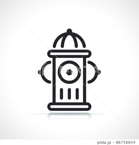 fire hydrant drawing symbol