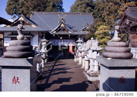 真岡市 二宮町 白蛇辧財天 真岡市 二宮町 白蛇辧財天 86759090