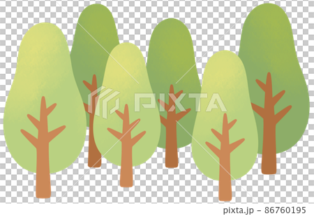 Green trees 86760195