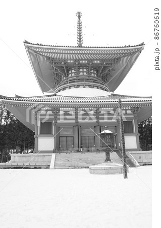 高野山　壇上伽藍 86760619