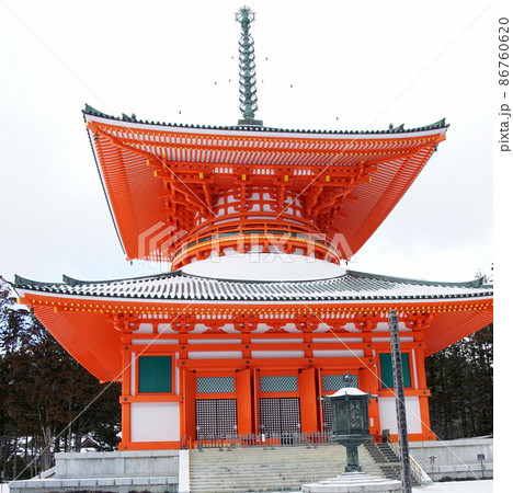 高野山　壇上伽藍 86760620