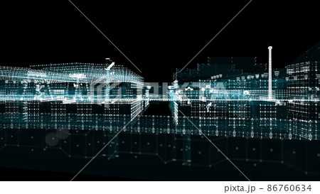 Industrial technology concept. Industry 4.0 86760634