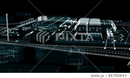 Industrial technology concept. Industry 4.0 86760643