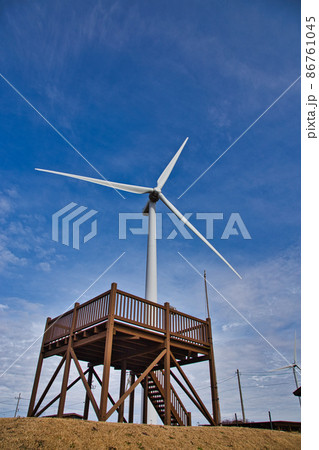 北潟湖・風力発電 86761045